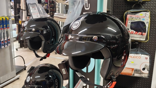 Casco Demi-Jet con Frontino Removibile e Sgancio Micrometrico